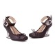 Iris Corolla Demi Ballet Stye Wedge Shoes(Reservation/5 Colours/Full Payment Without Shipping)